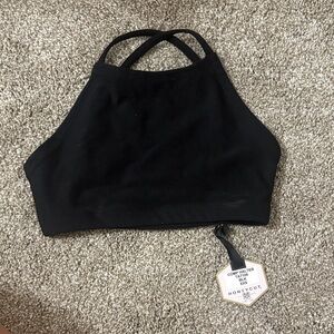 Honeycut Black Tank Top size adult xxs